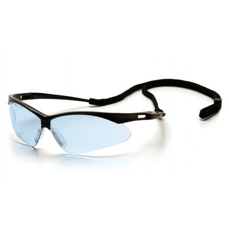Pyramex - PMXTREME - Black Frame/Infinity Blue Lens with Black Cord SB6360SP